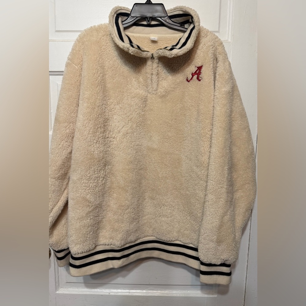 Alabama Cream Colored Fleece